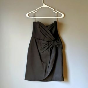 Strapless Black Dress